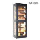 Armoire à cigares Capri Noire Adorini avec système d'humidification électronique - 6000 cigares - Jagsmoke®