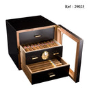 Cave à cigares Chianti Medium Noir Deluxe Adorini - 100 cigares - Jagsmoke