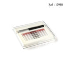 Fume cigarettes DENICOTEA Ejecteur Argenté guilloché, 77 mm - Jagsmoke